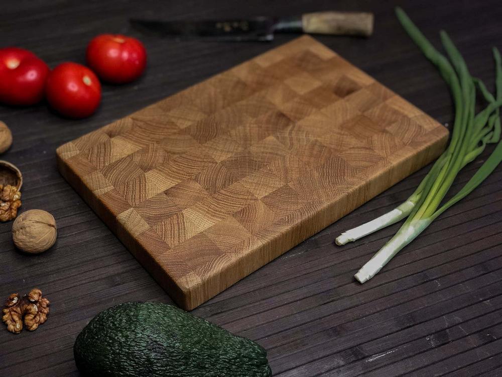 Кухонная разделочная доска из дуба